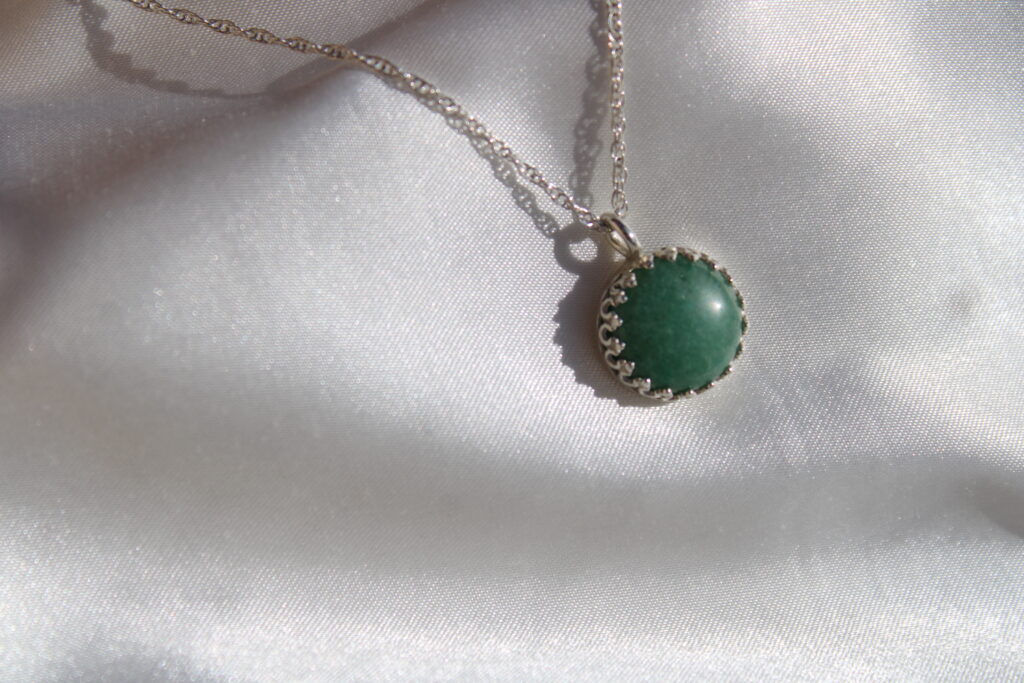 Aventurine Pendant Necklace
