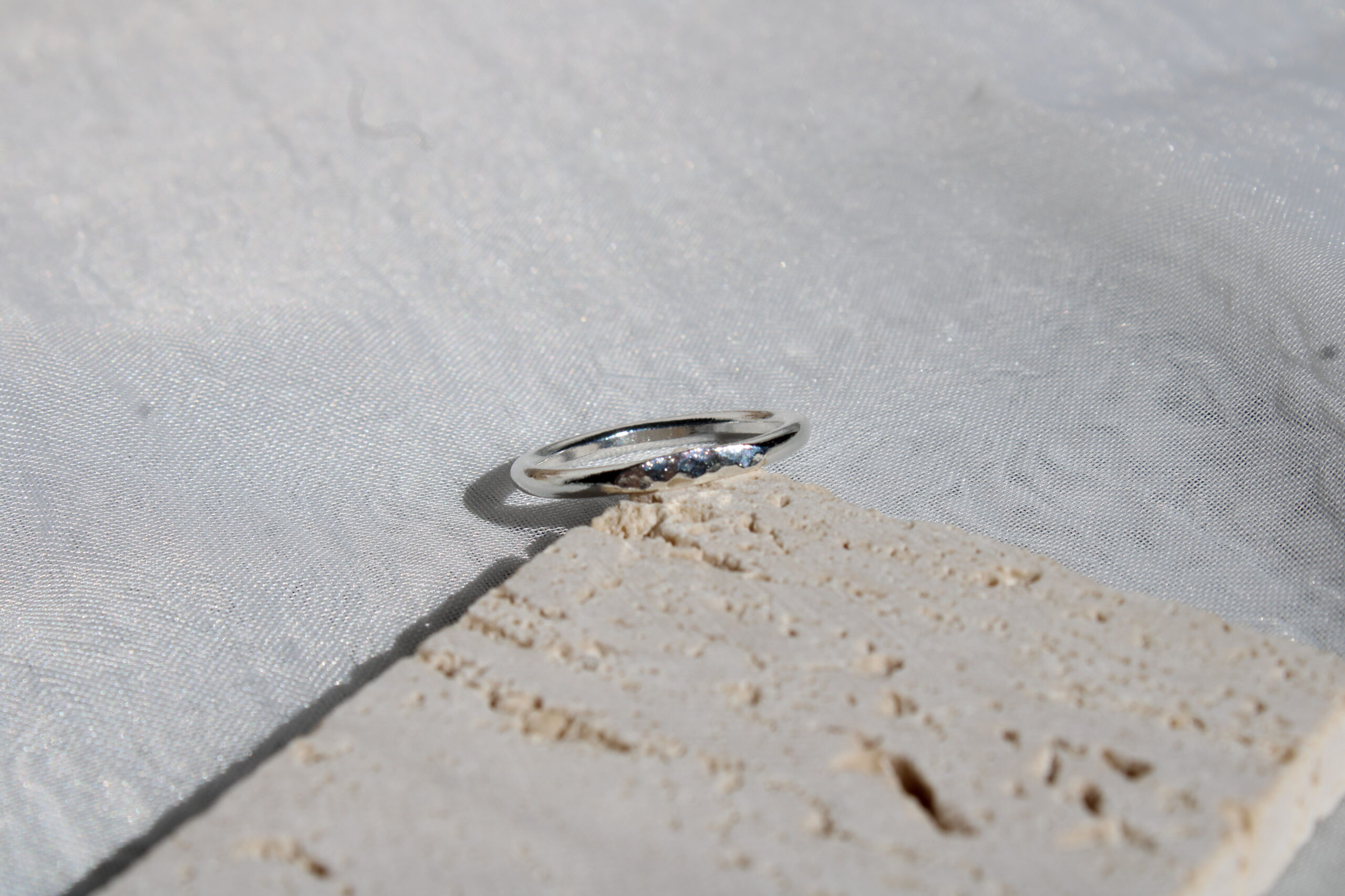 Textured Signet Ring - Image 4