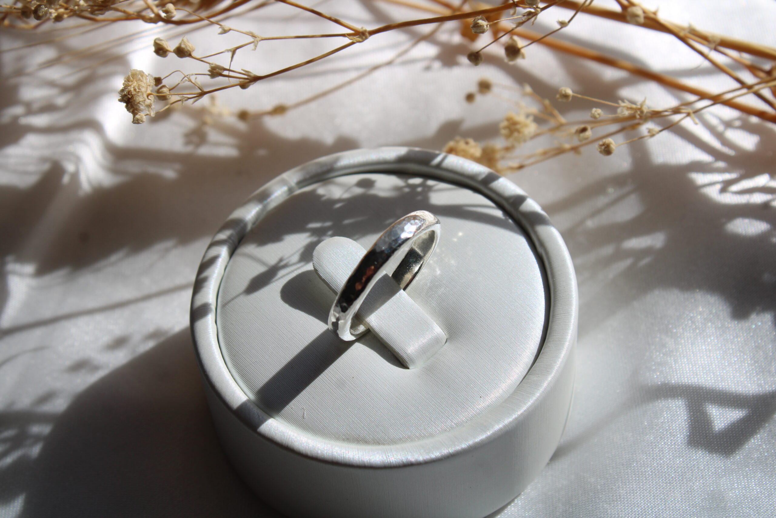 Textured Sterling Silver Ring