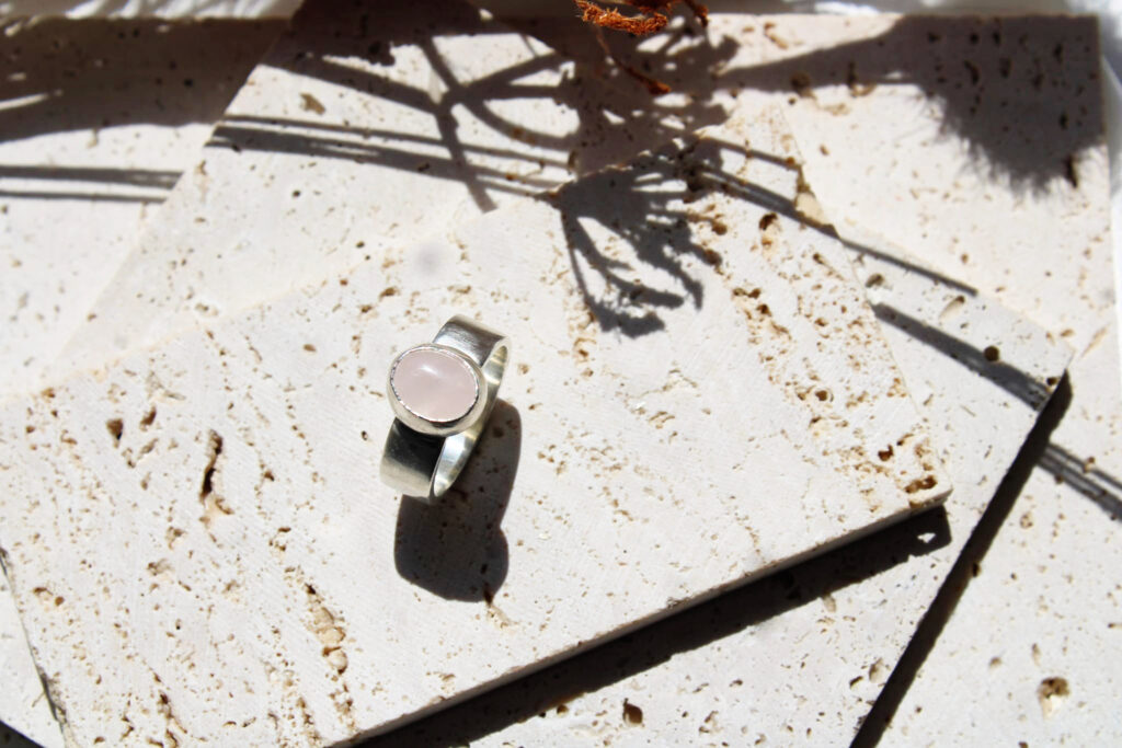 Rose Quartz Ring